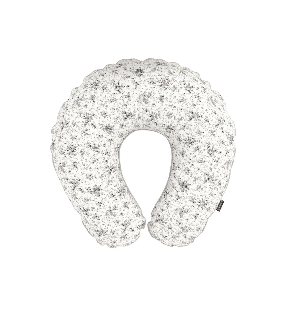 Bibena Nova - Breastfeeding Pillow - Grey Flower