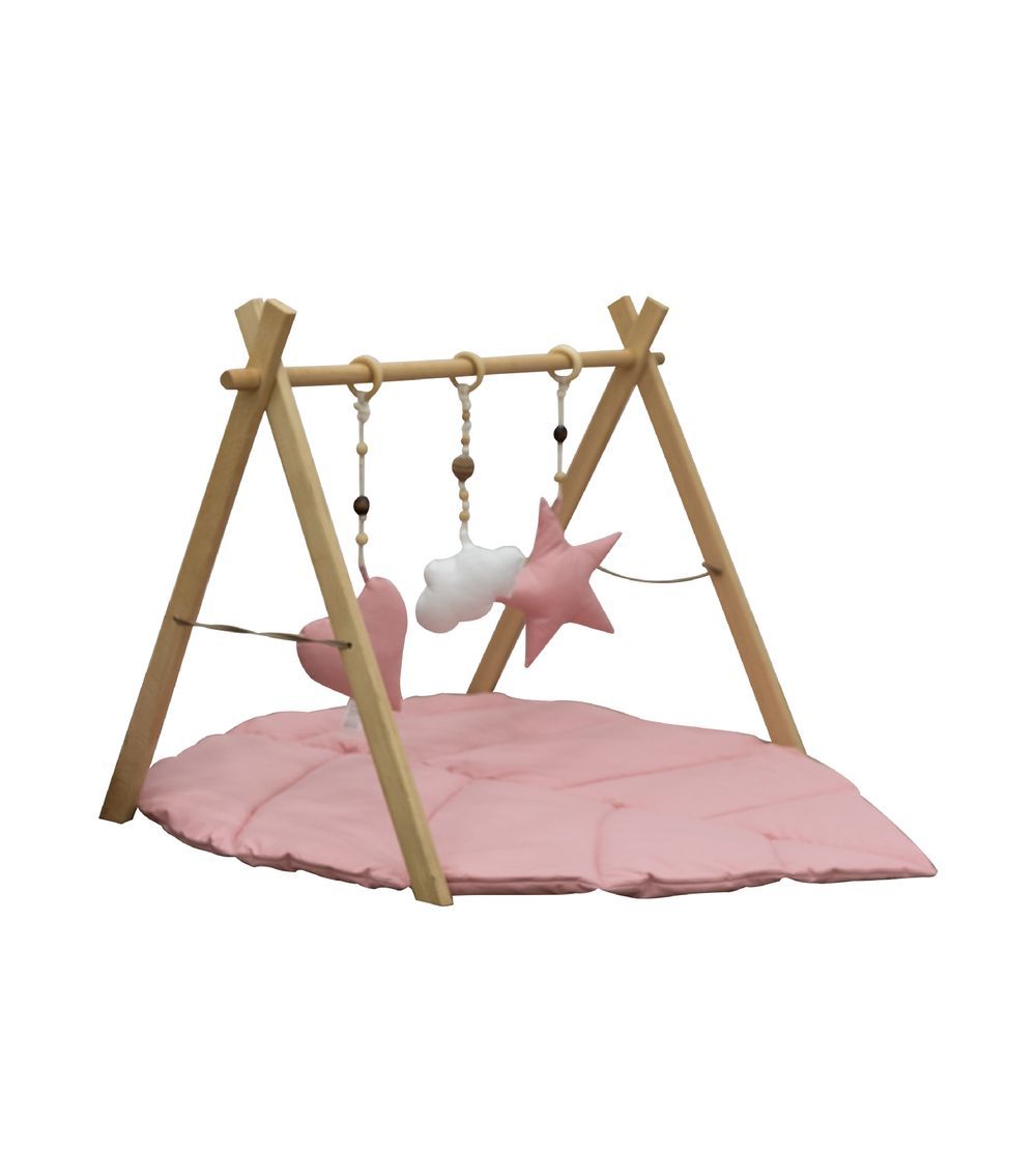 Bibena Nova - Wooden Baby Gym - Powder