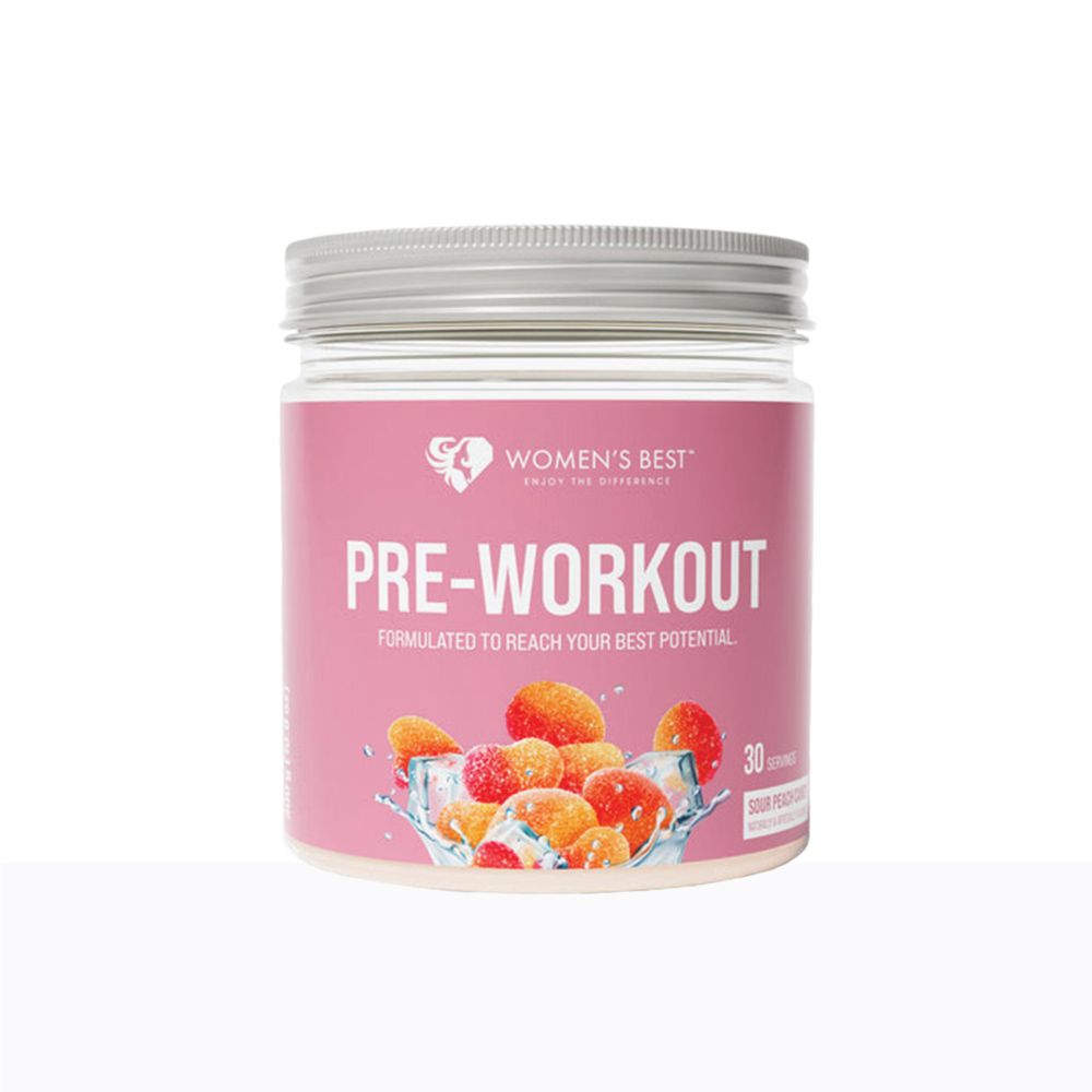 Women's Best - Pre Workout Sour Peach Candy 300g