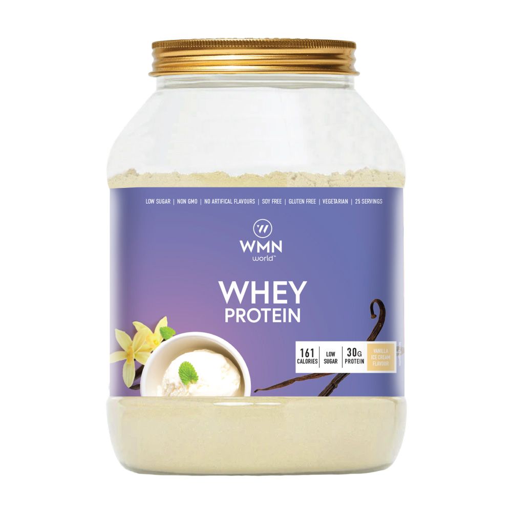 WMN World - Premium Grass-fed Whey Protein - Vanilla Ice Cream 1kg