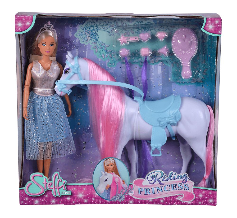 Simba - Steffi Love Riding Princess Doll Playset