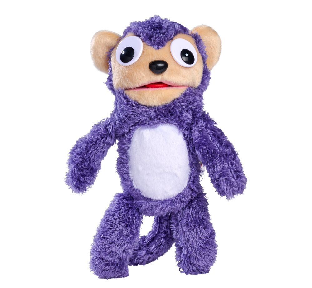 Simba - Screamerz Plush Toy - Monkey - Purple - 30cm