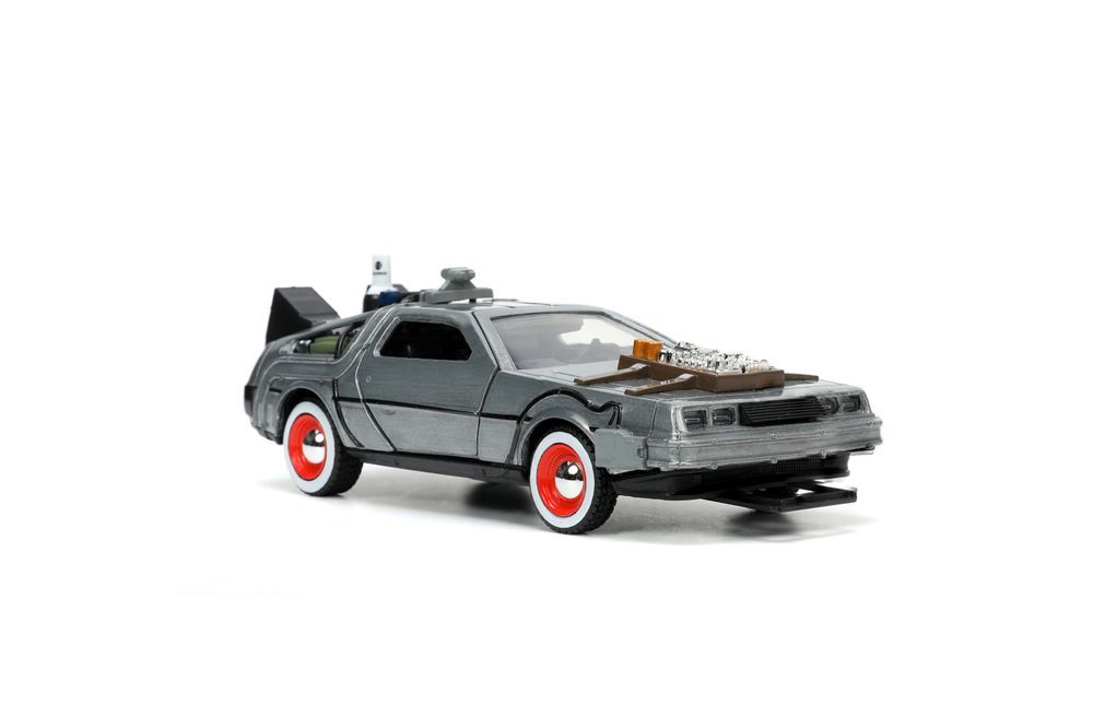 Jada - Back To The Future 3 Time Machine Die-Cast Car - Silver