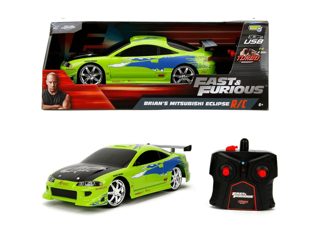 Jada - Fast And Furious Brian's Mitsubishi Eclipse RC Vehicle