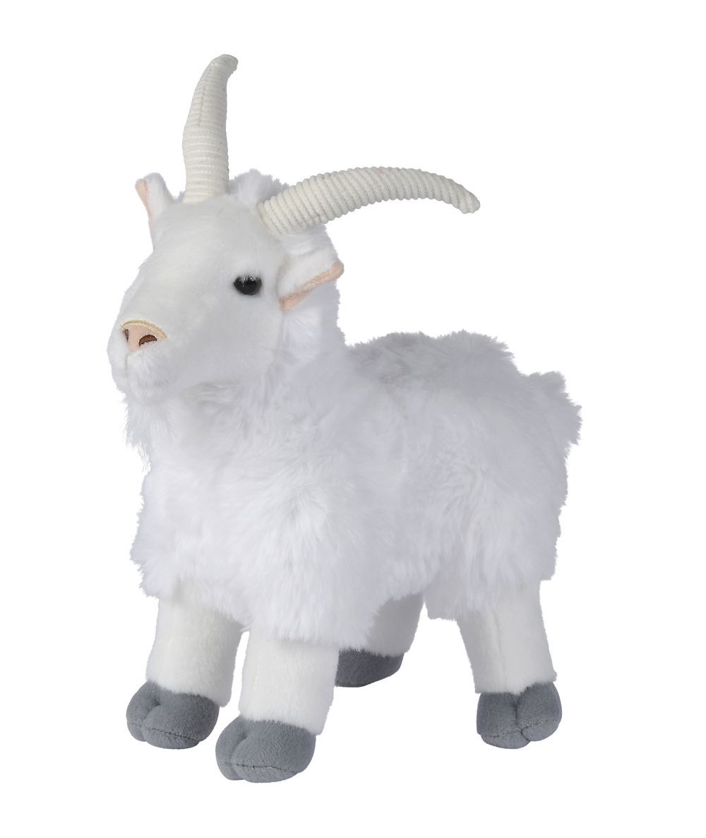 Nicotoy - Goat Plush Toy - White - 25cm