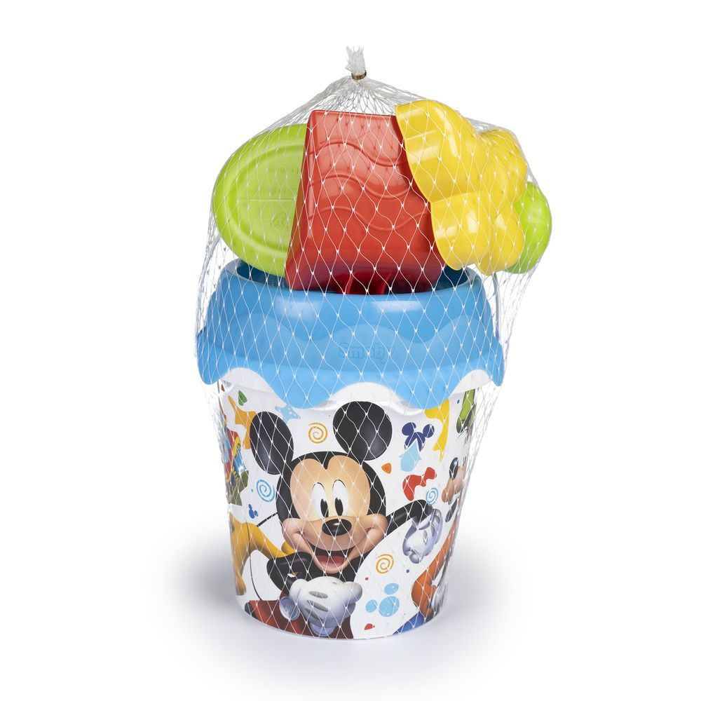 Smoby - Mickey Sand Bucket Beach Toy Set