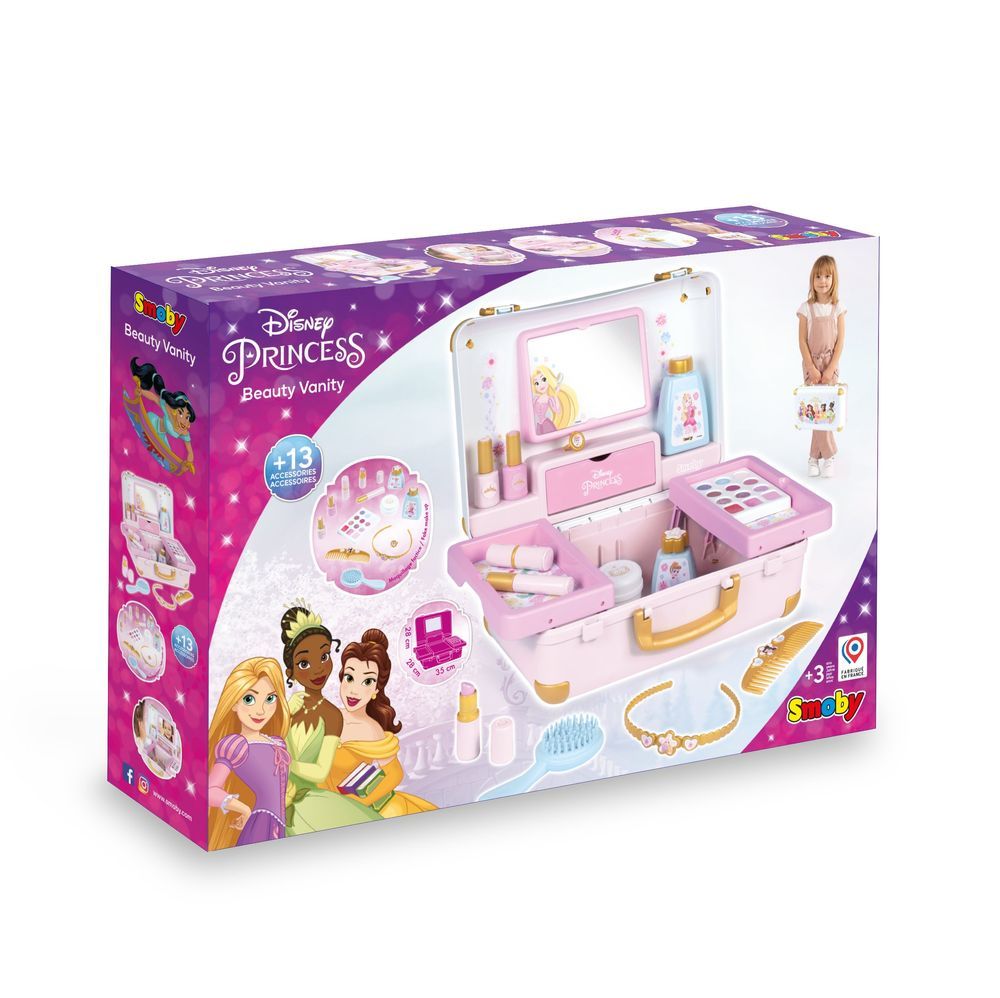 Smoby - Disney Princess Beauty Vanity - 13 Pcs