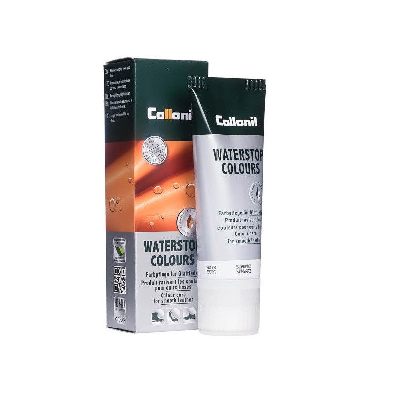 Collonil - Waterstop Colours Leather Cream - Black - 75ml