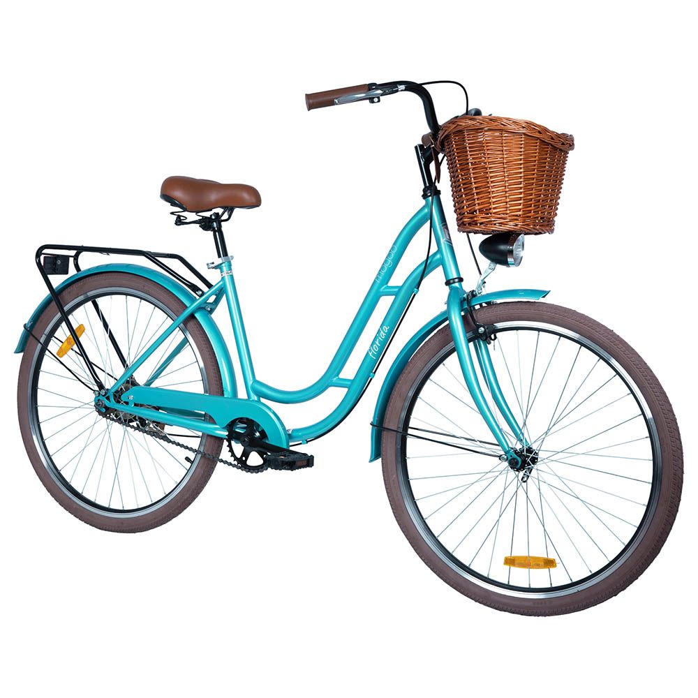 Mogoo - Florida Cruiser Bike - 26-Inch - Mint Green