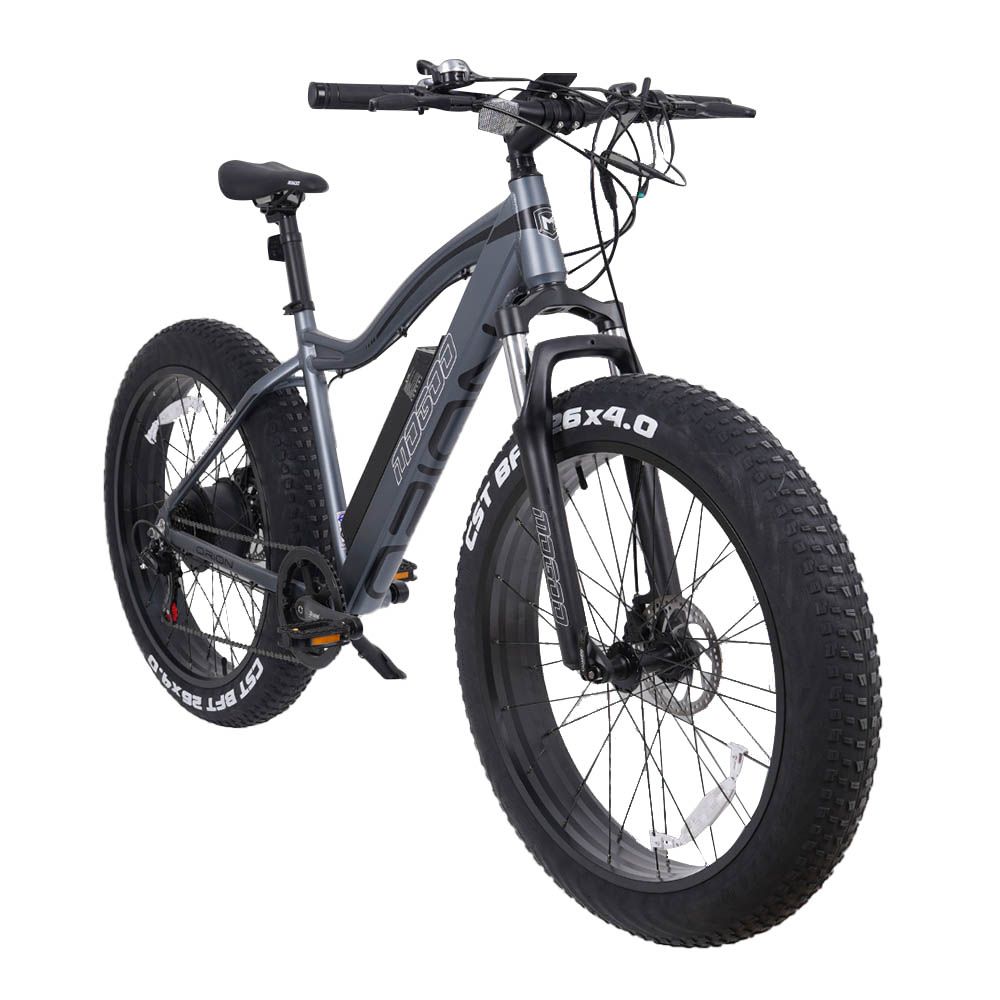 Mogoo - Orion E-Fat Mountain Bike - 26-Inch - Grey