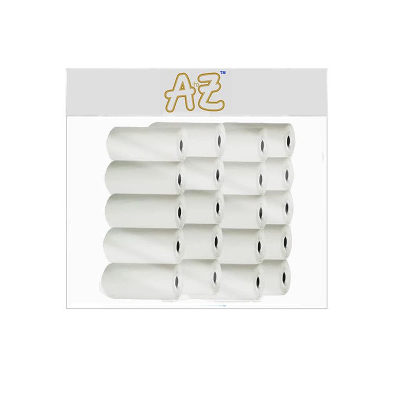 A to Z - Disposable Non-Scented Bag 22 x 32cm - Pack of 20 Count 300 - White