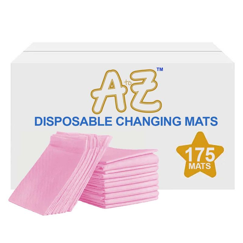 A to Z - Disposable Changing Mat - Pack of 175 - Large - Pink