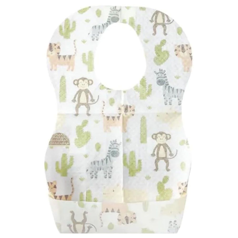 Star Babies - Disposable Bibs - Animal - Pack of 8