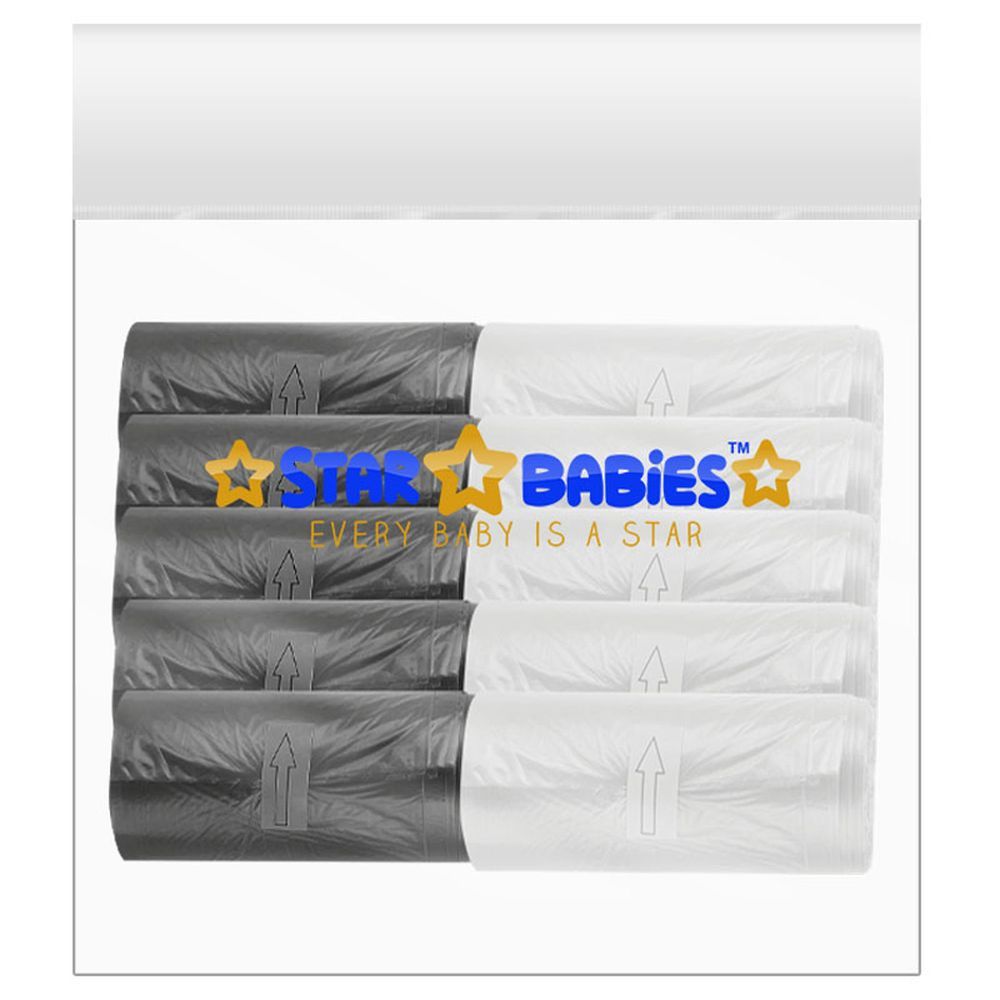 Star Babies - Scented Bag - 10pcs - Black/White