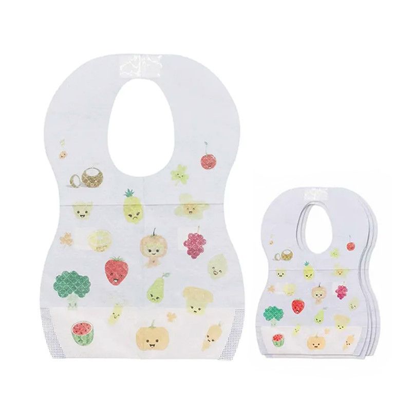 Star Babies - Disposable Bibs - Fruits - Pack of 35