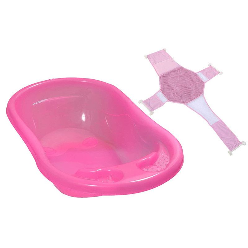 Star Babies - Sunbaby Splash Bathtub With Bath Support - Pink