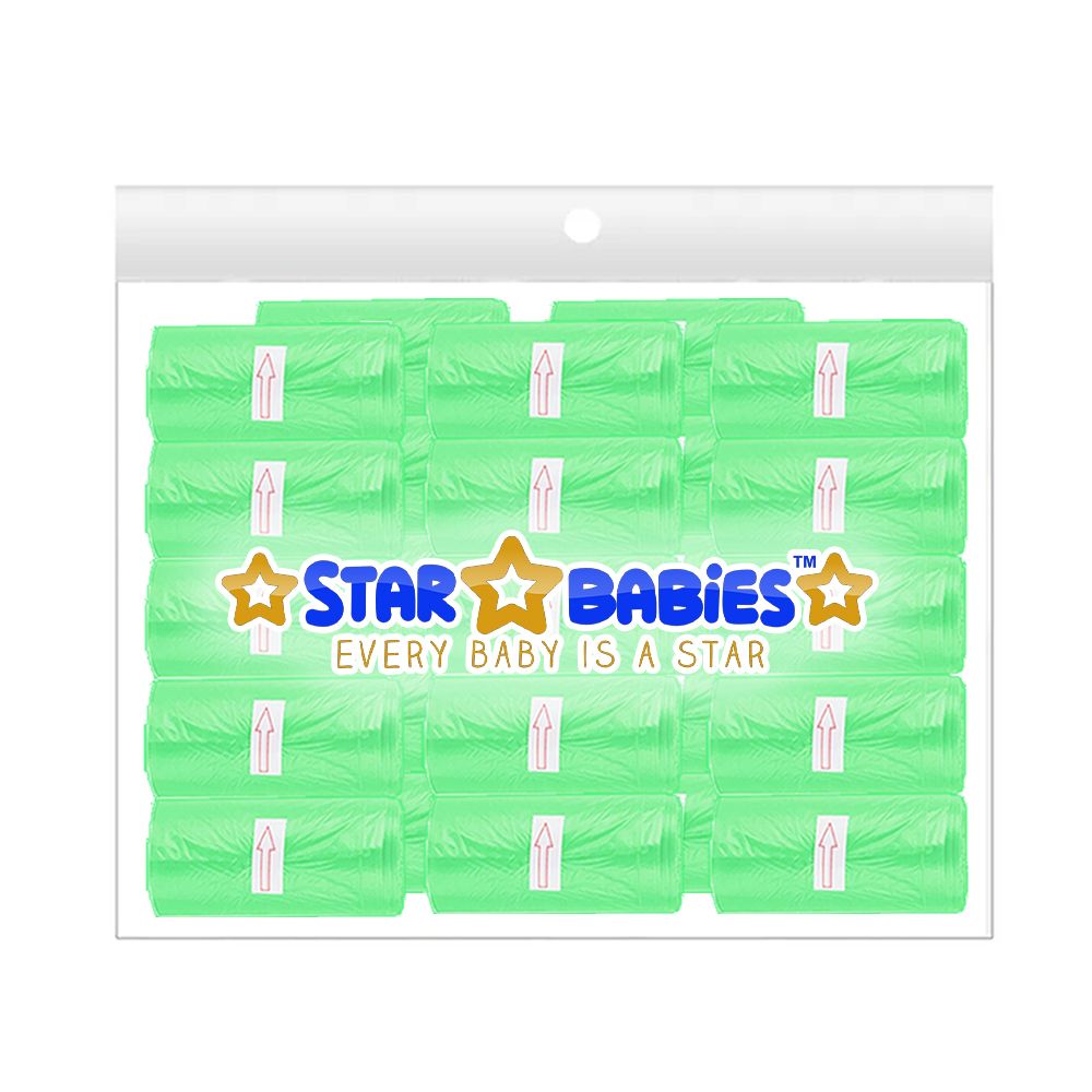 Star Babies - Scented Bags Pack Of 25 - 375s - Light Green