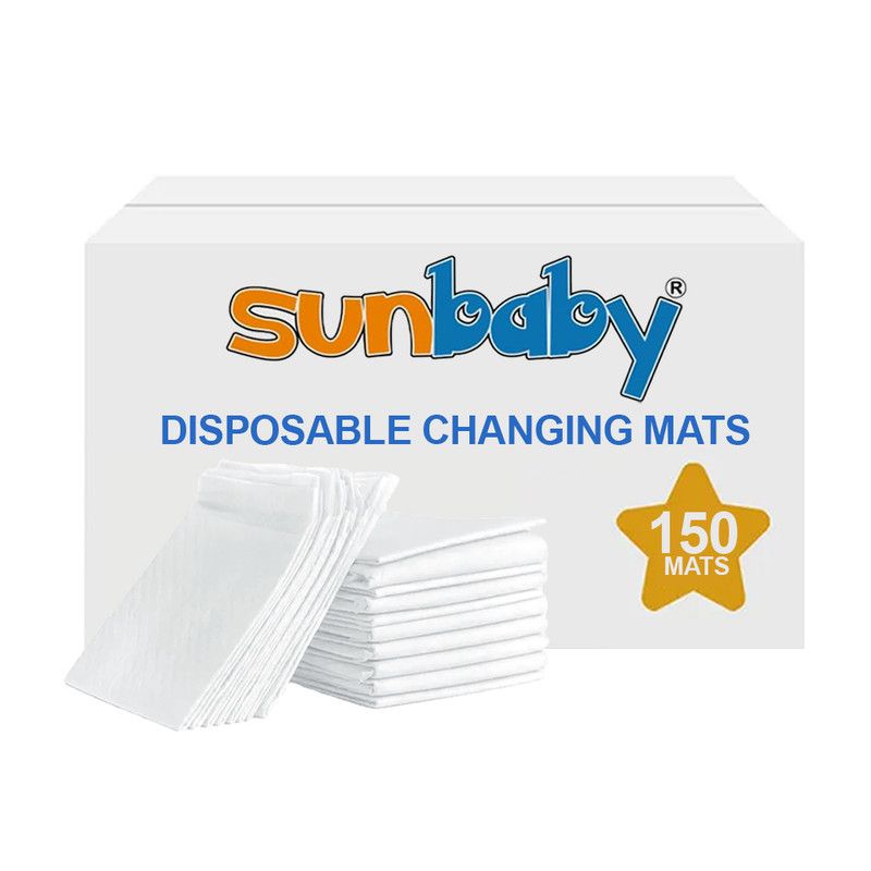 SunBaby - Disposable Changing Mats - White - 45x60 cm - 150 Pcs