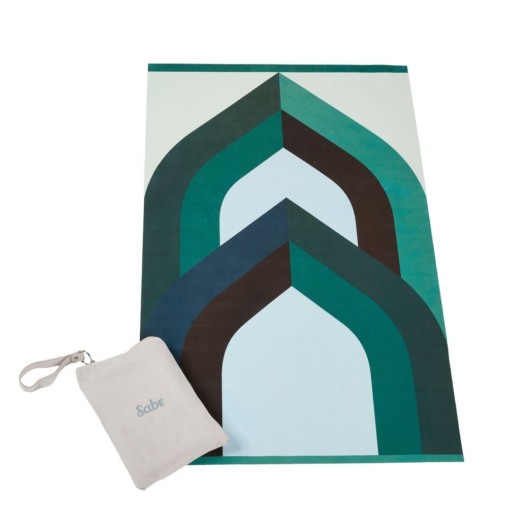 Sabr - Riyadh Compact Prayer Mat - Green