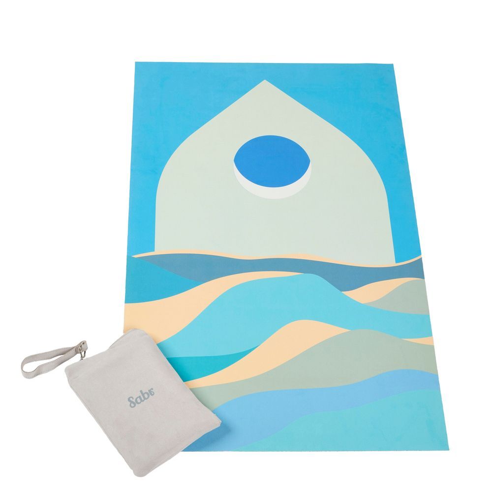 Sabr - Desert Voyage Kids Compact Prayer Mat - Blue