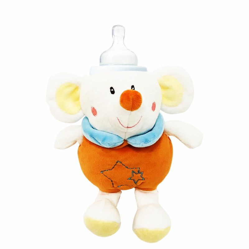 Factory Price - Plush Animal Feeding Bottle Cover Only - Mouse