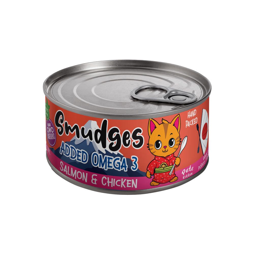 Nutrapet - Smudges Kitten Salmon & Chicken - 60g