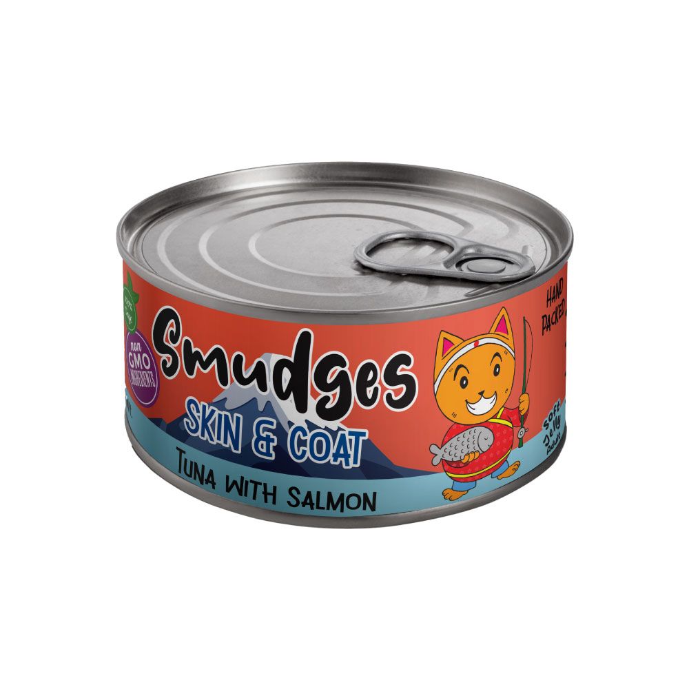 Nutrapet - Smudges Tuna Flakes With Salmon In Soft Jelly - 80g