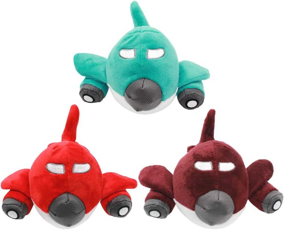 Nutrapet - Squeakz Plush Flier Dog Toy - Style May Vary - 1 Pc