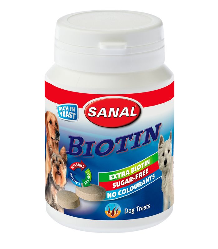 Sanal - Dog Biotin Tablets - 75g