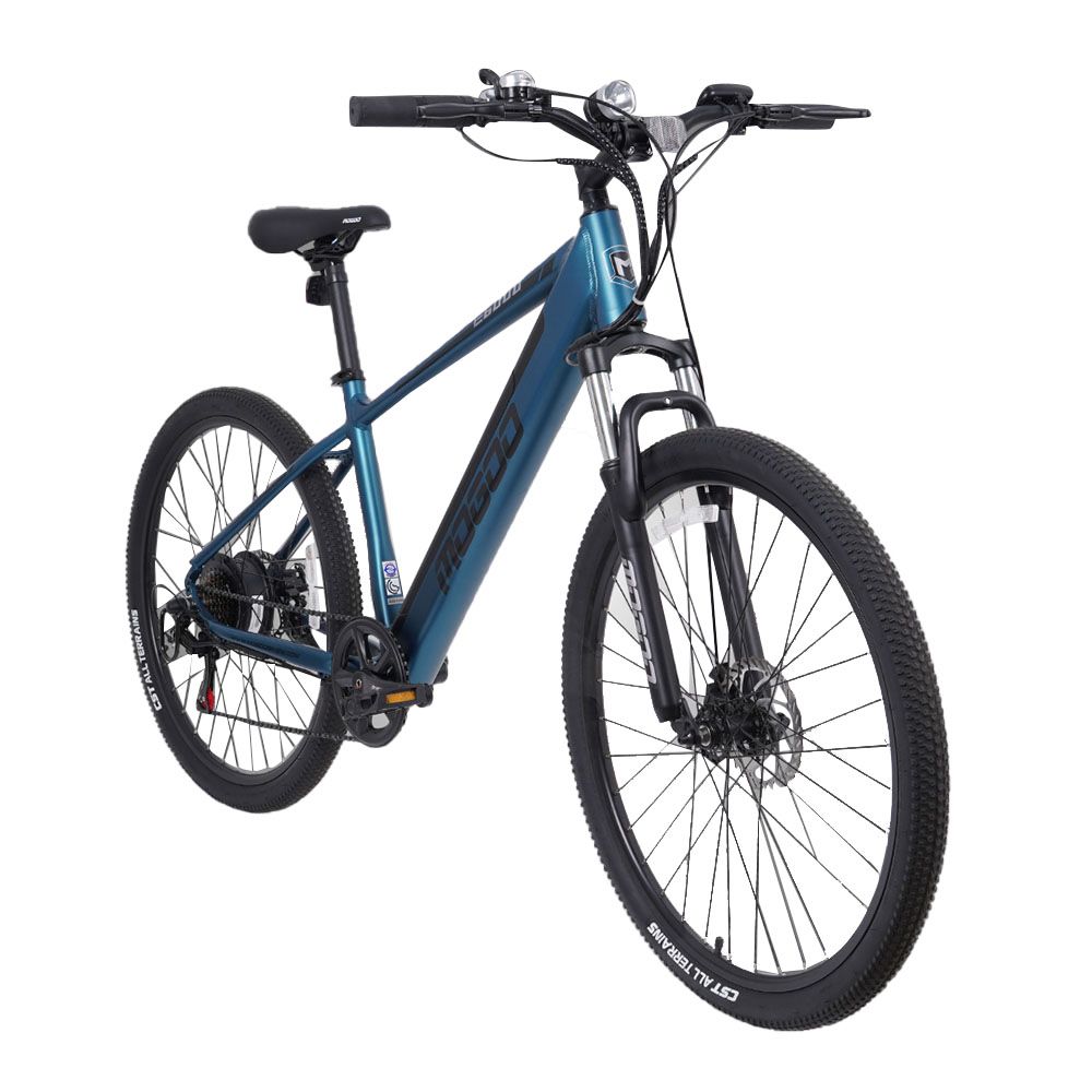 Mogoo - E6000 E-Mountain Bike - 27.5-Inch - Blue