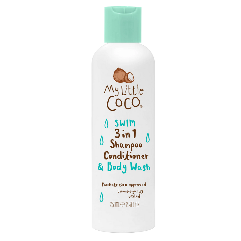 My Little Coco - 3-In-1 Baby Swim Hair Shampoo, Conditioner & Body Wash - 250ml