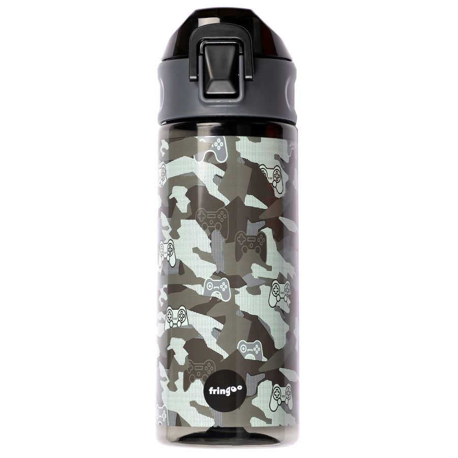 Fringoo - Flip Top Bottle - Game Pad Camo