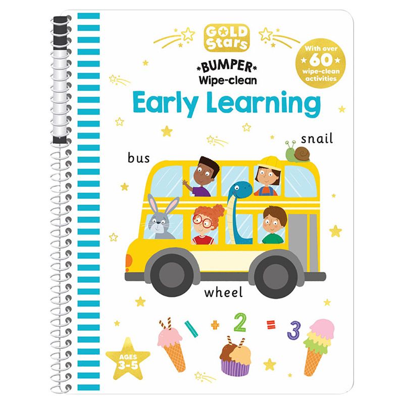 Gold Stars Vol. 2 - Early Learning Wipe-Clean Bumper