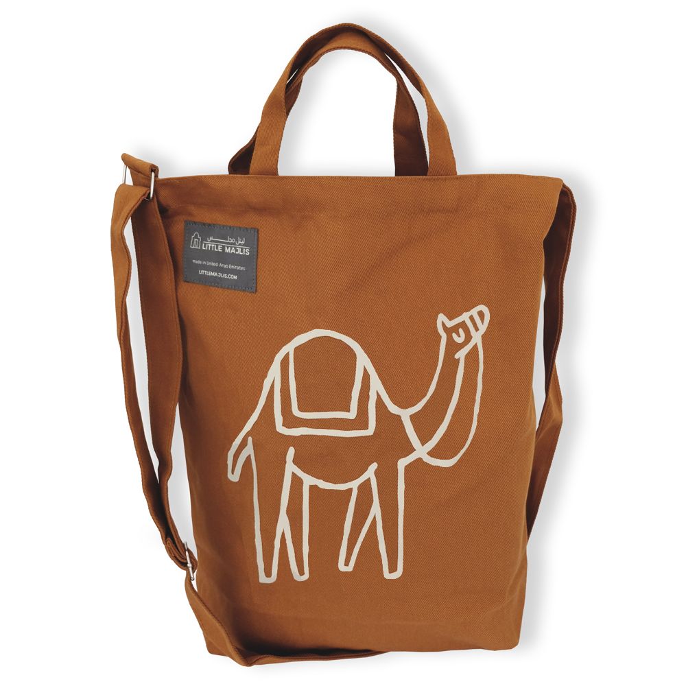 Little Majlis - Canvas Tote Camel - Ochre