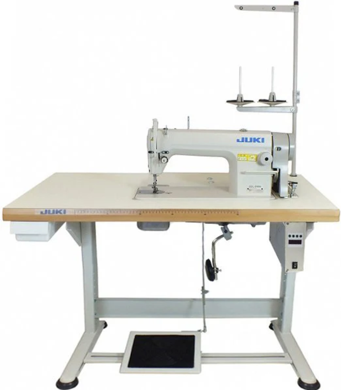 Juki - 1 Needle Lockstitch Sewing Machine & Table Stand Set 250 W - White