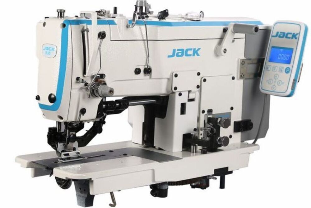 Jack - Computerized Direct Drive Button Hole Sewing Machine - White