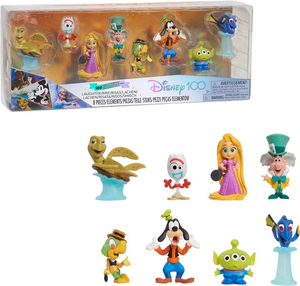 Disney - 100 Years Celebration Figures - Laughter - 8pcs