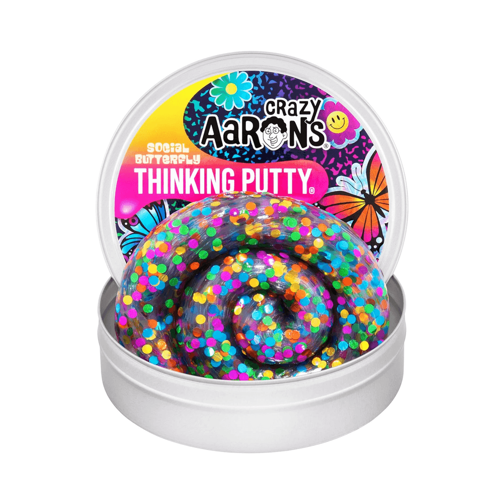 Crazy Aaron's - Social Bitterly Thinking Putty - Multicolor - 90gm