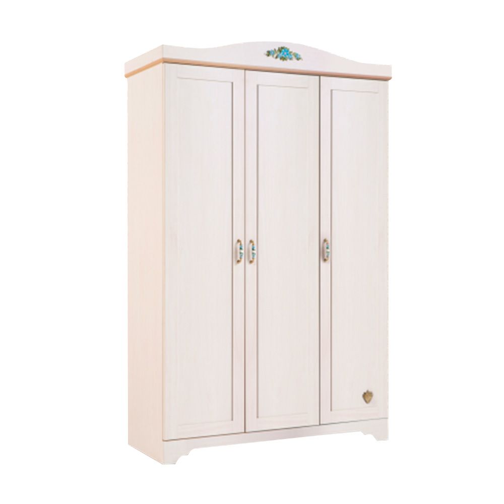 Cilek - Flower 3 Doors Wardrobe - Beige