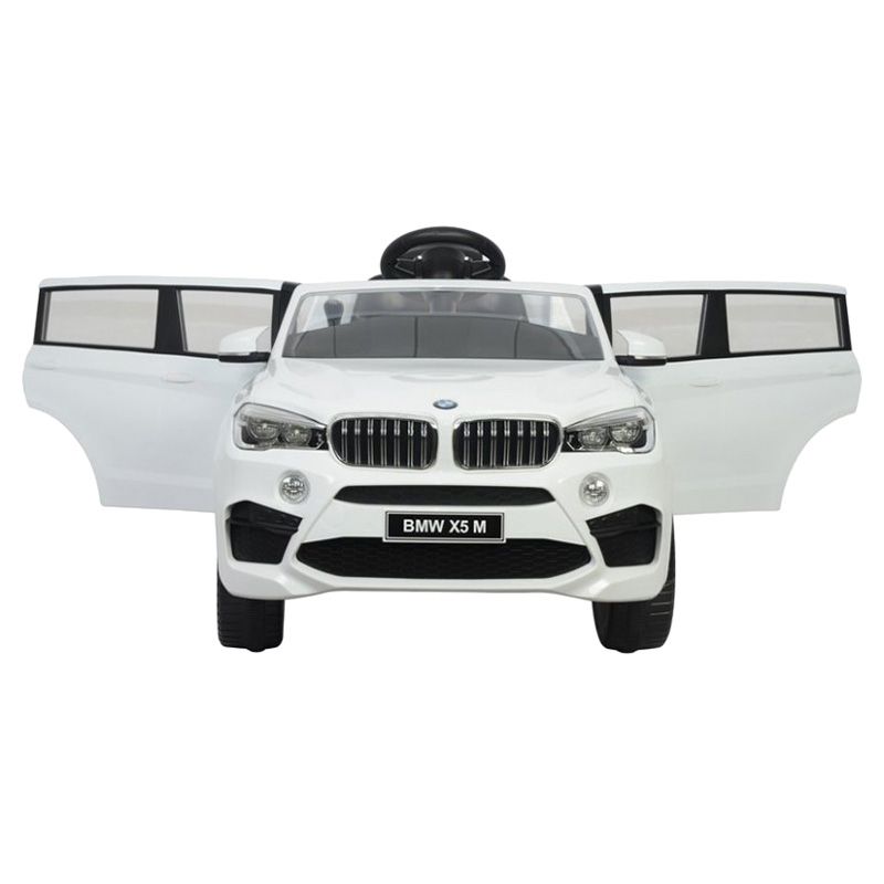 BMW - X5 Kids Electric Rideon Car - White - 12V