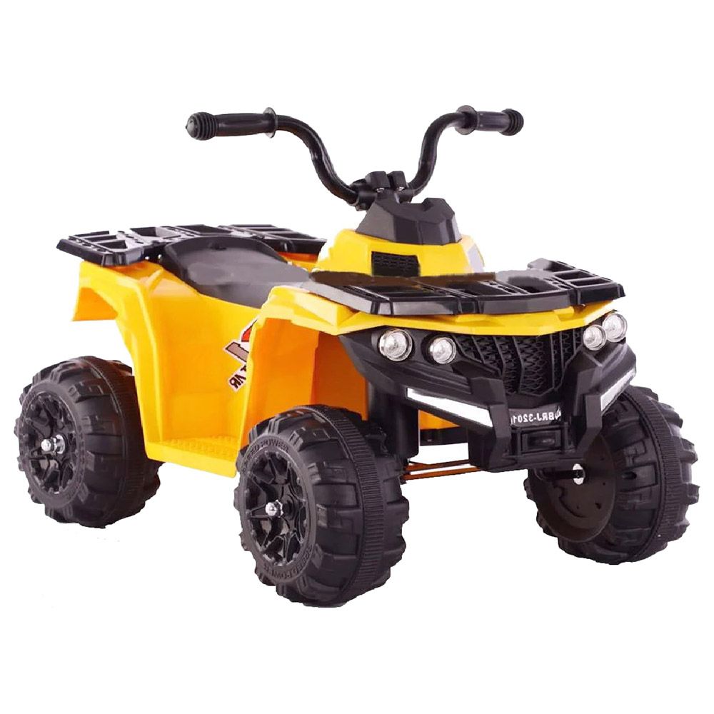 Amsham - Kids Mini Quad Bike Atv - Yellow - 6V