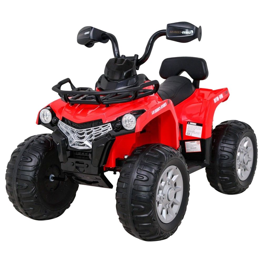 Amsham - Kids Rideon Quad Atv Bike - Red - 12V