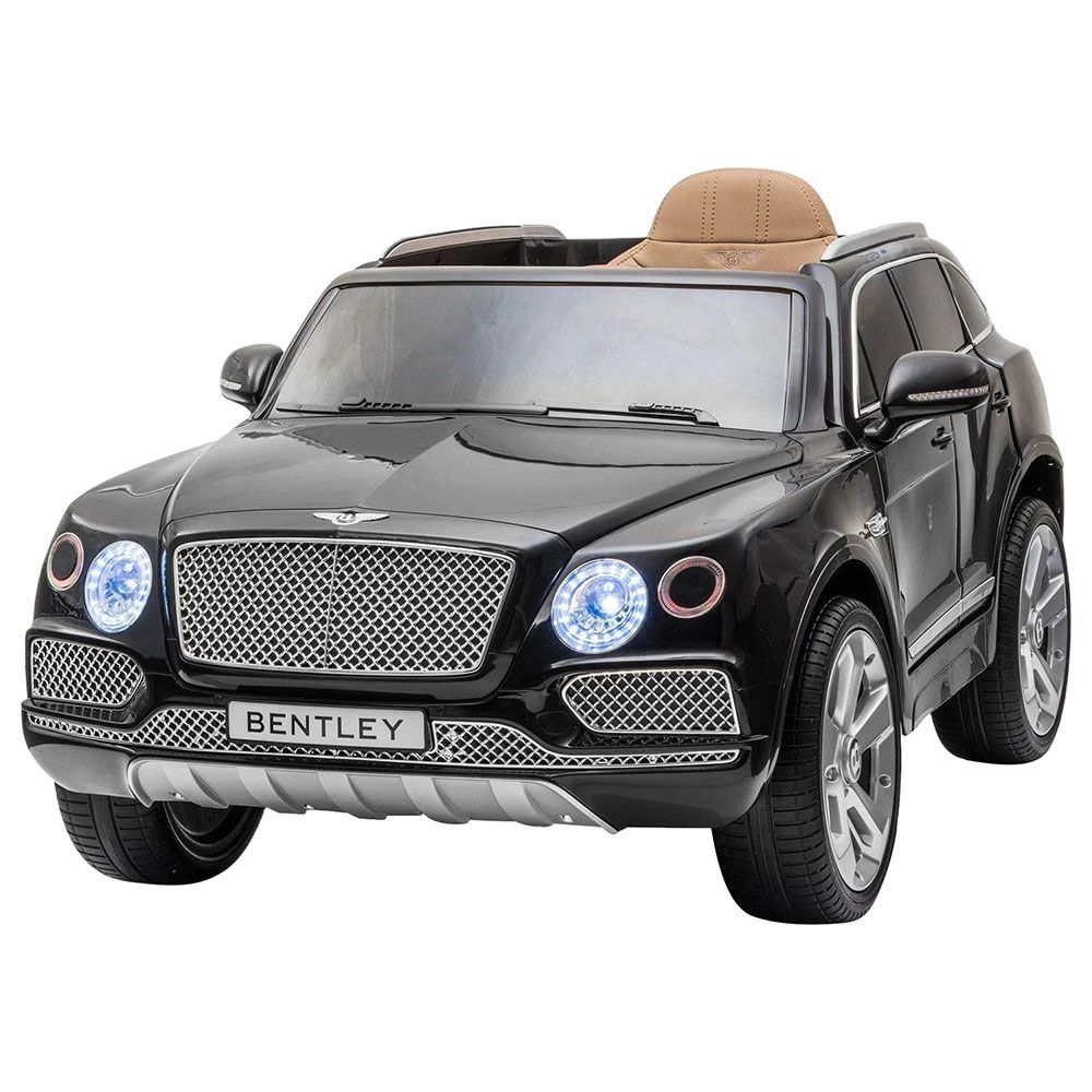 Bentley - Big Bentagya Kids Rideon Car - Black - 12V