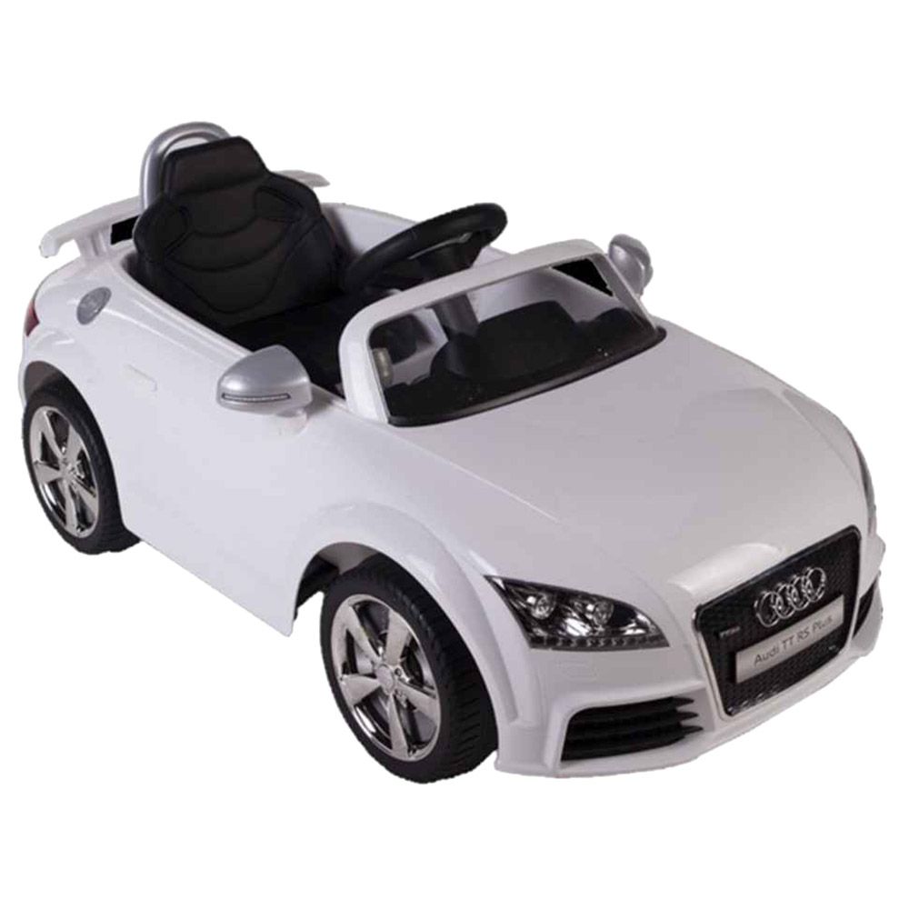 Audi - Tt Rs Kids Electric Rideon Car - White - 12V