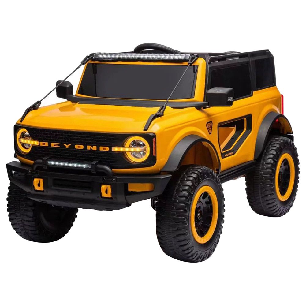 Amsham - Beyond Rideon Jeep - Yellow - 12V