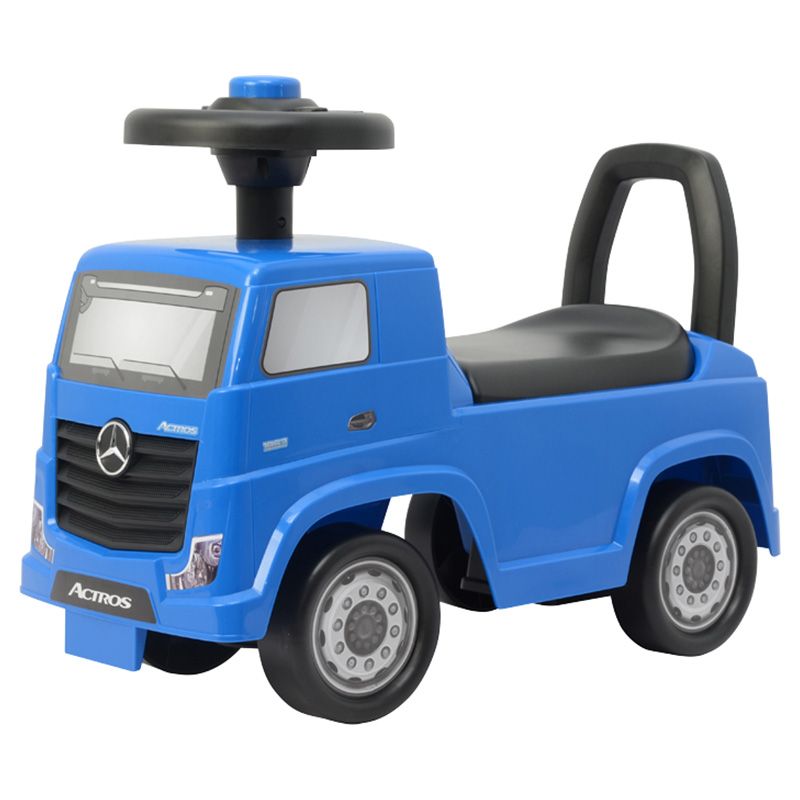 Mercedes-Benz - Actros Kids Rideon Police Push Car - Blue