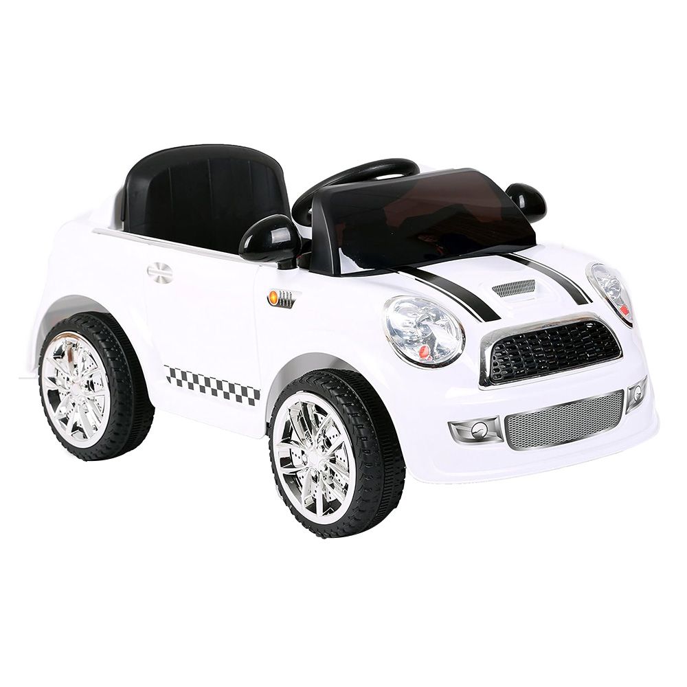 Factual Toys - Electric Ride-On Car - 6V - White