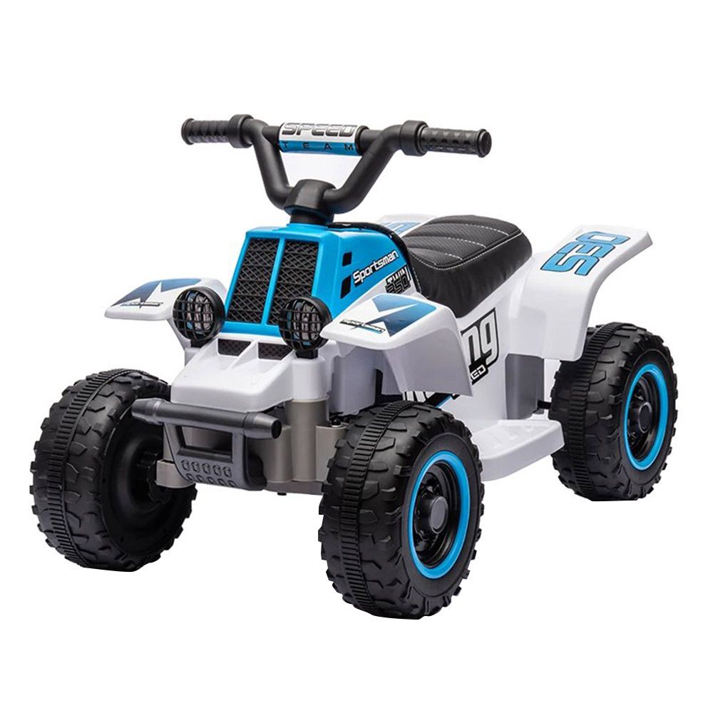 Factual Toys - Kids Electric Ride-On Quad Bike - 6V - Blue