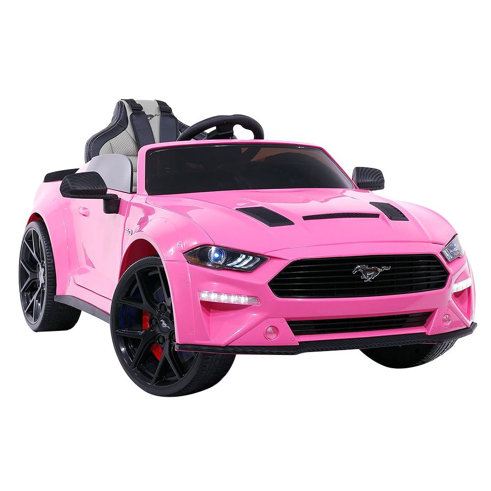 Ford - Mustang Kids Electric Ride-On Car - 12V - Pink