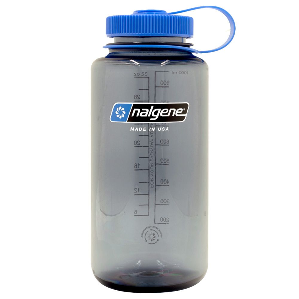 Nalgene - USA Wide Mouth Sustain Tritan Renew Bottle - 1 L - Grey